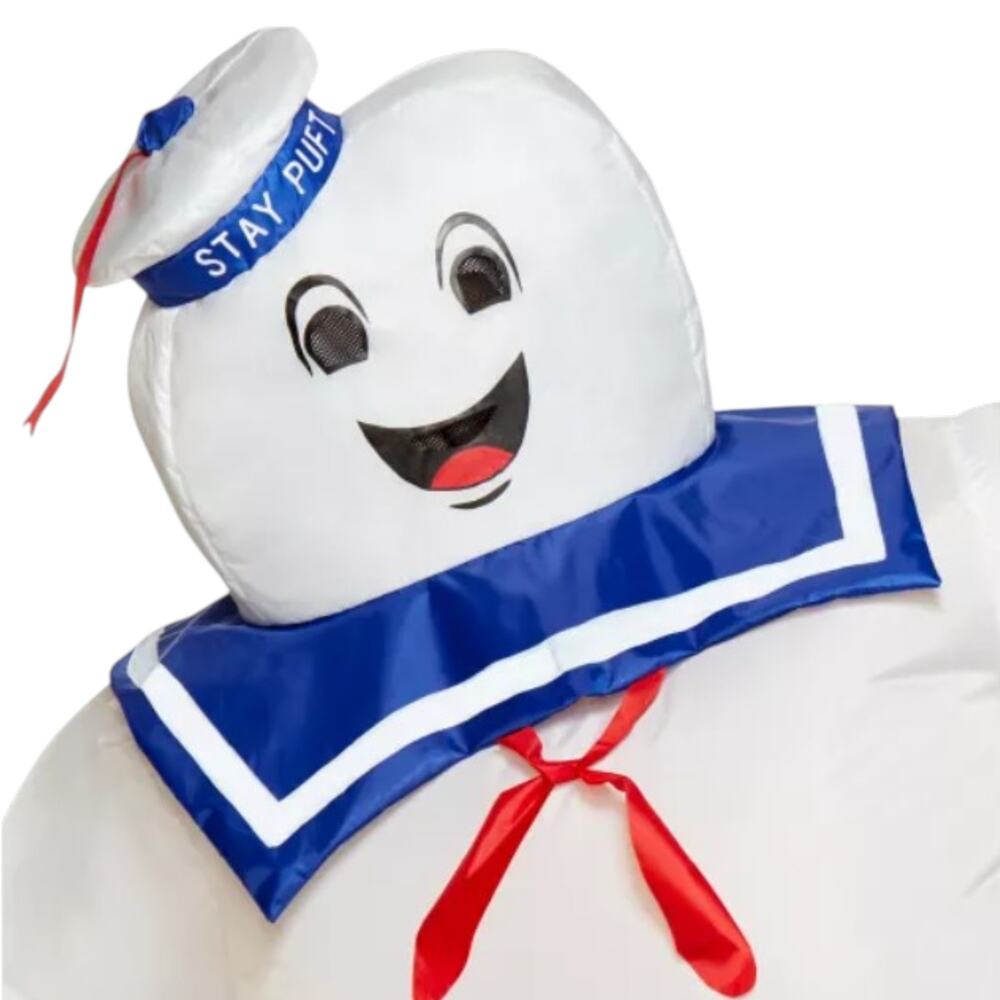 Adult One Size Ghostbusters Classic Stay Puft Inflatable Halloween Costume